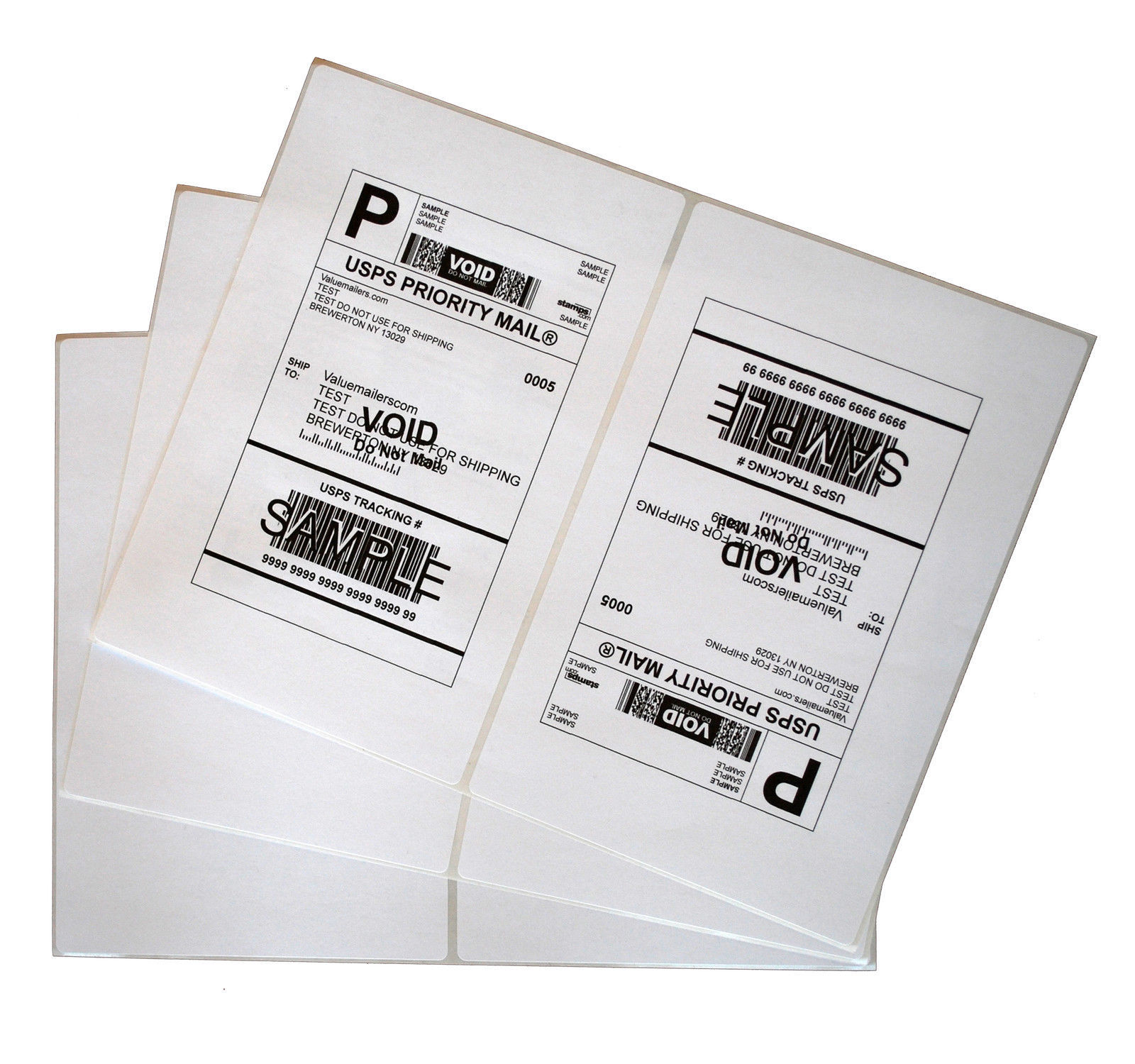 300 Round Corner 8.5×5.5 Premium Laser Mailing Shipping Labels For Laser ink