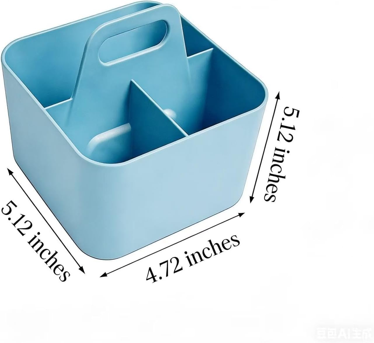 Stackable Desktop Organizer Basket Pencil Holder for Office School Blue