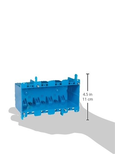 Carlon B468R 7.57-Inch Length by 2.89-Inch Width 3.56-Inch Depth, Blue