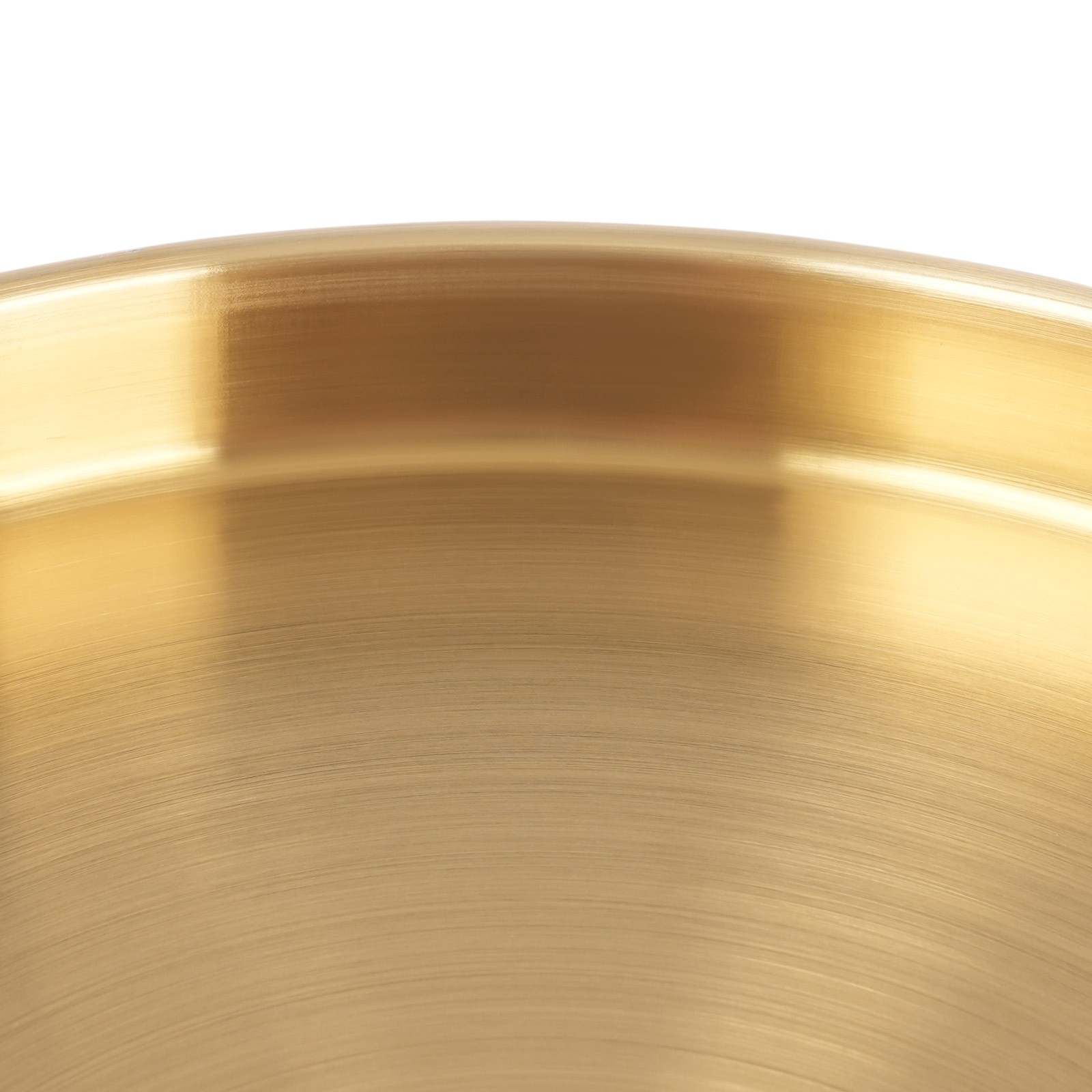 6Pcs Round Serving Trays Stainless Steel Table Tray Gold Decorative Tray