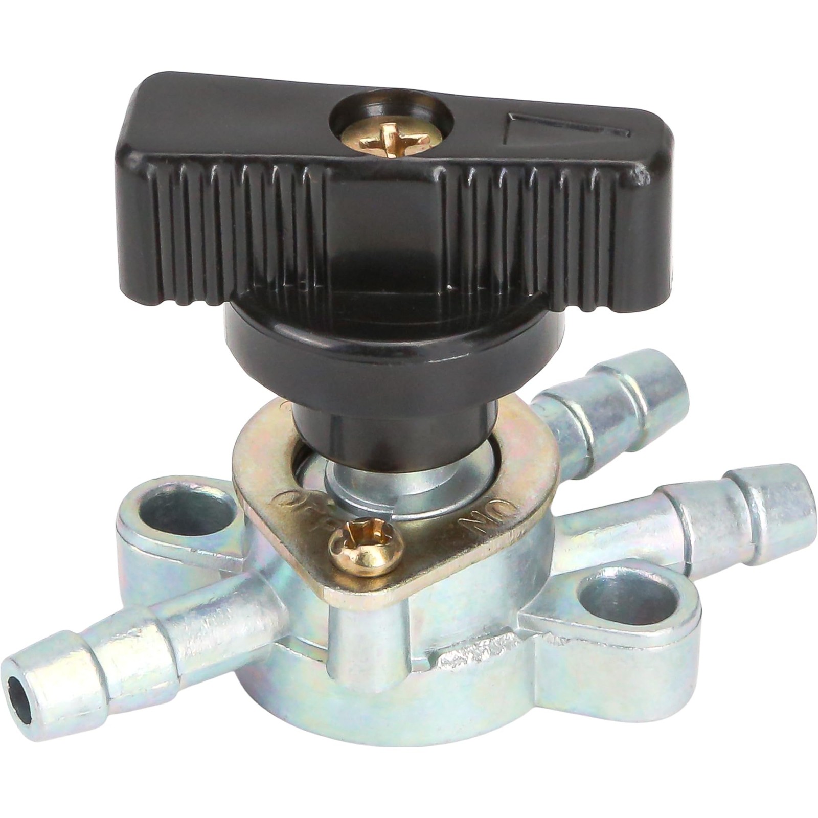 3 Way Fuel Valve Gas Petcock Tank Shut Off Switch 6.2mm (0.24 inch)