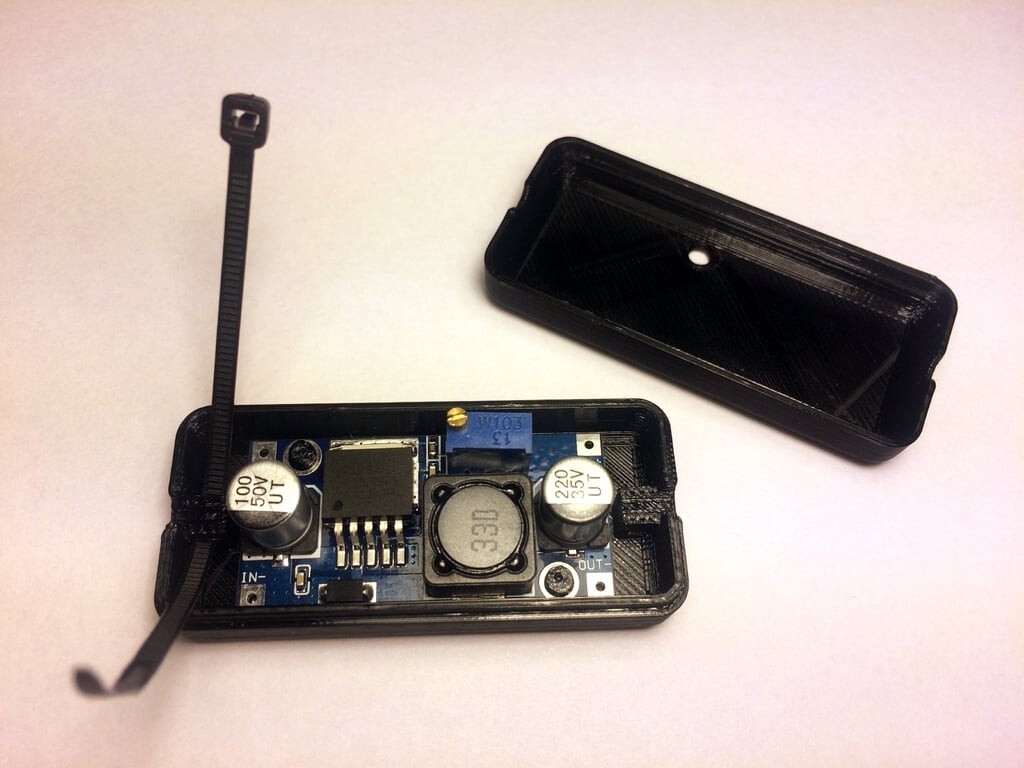 LM2596/LM2577/XL6009 DC Converter Step-Up/Step-Down Module Enclosure Housing