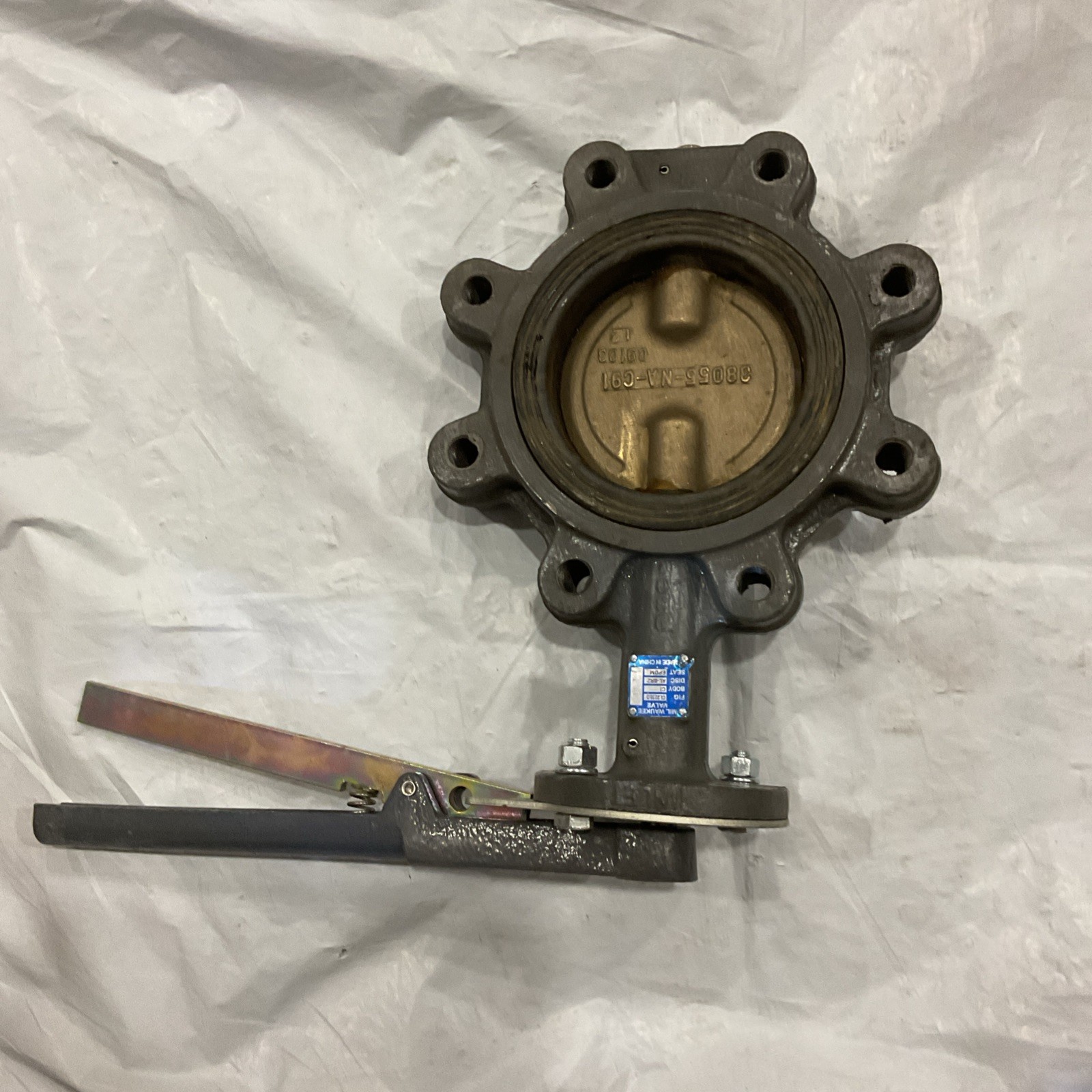 Milwaukee Valve 4” Butterfly Valve w/Lever Handle Cl223ED