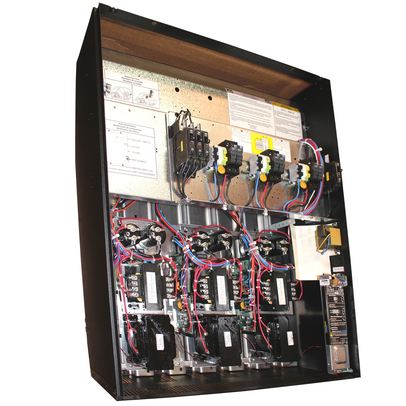LUTRON DCI3-1202M-20 DCI GRAFIK EYE DIMMING PANEL, MRI GRADE, 3 MODULE, RFI