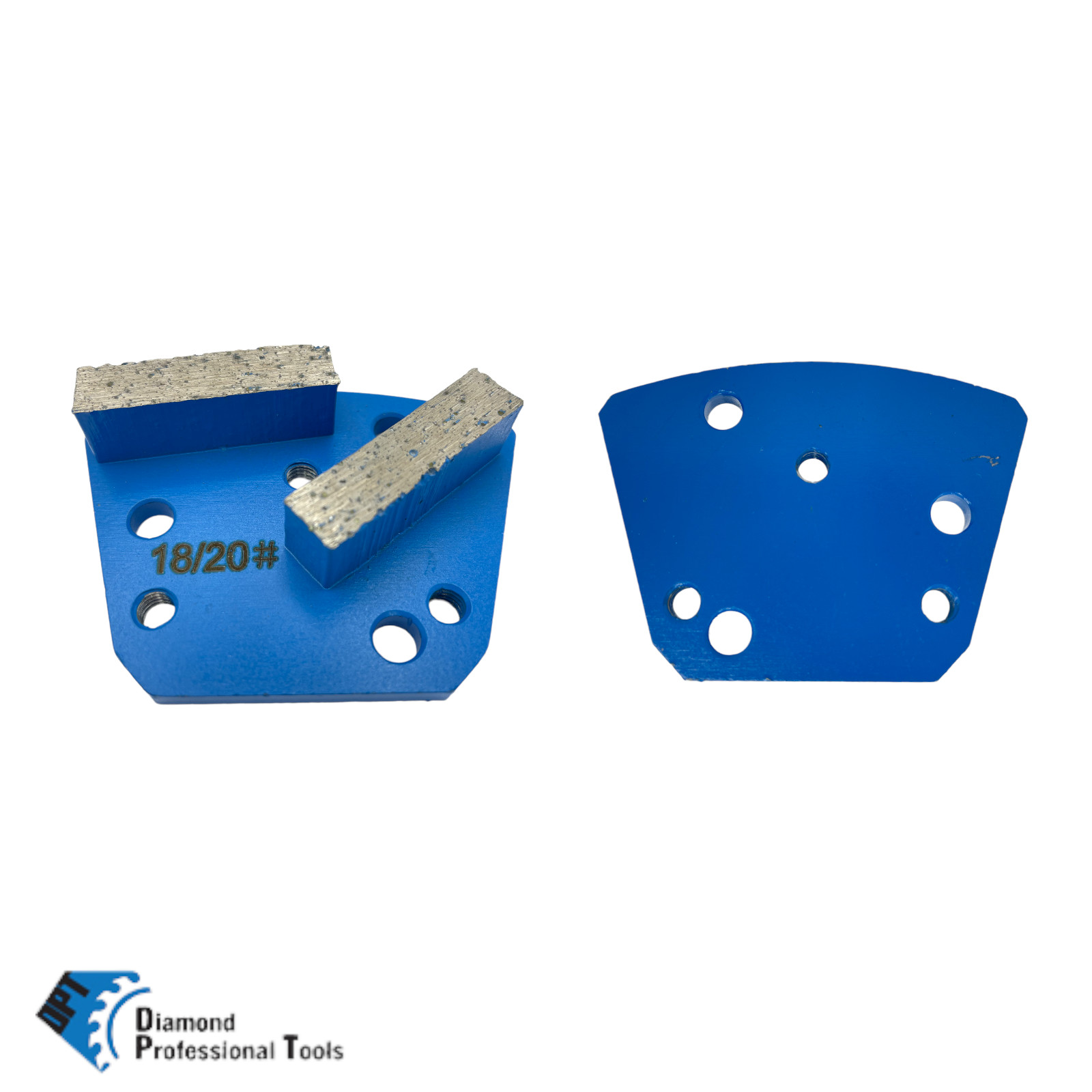 Bolt-on Trapezoid Grinder Disc for Floor Grinding Machines Hard Bond 18/20 Grit