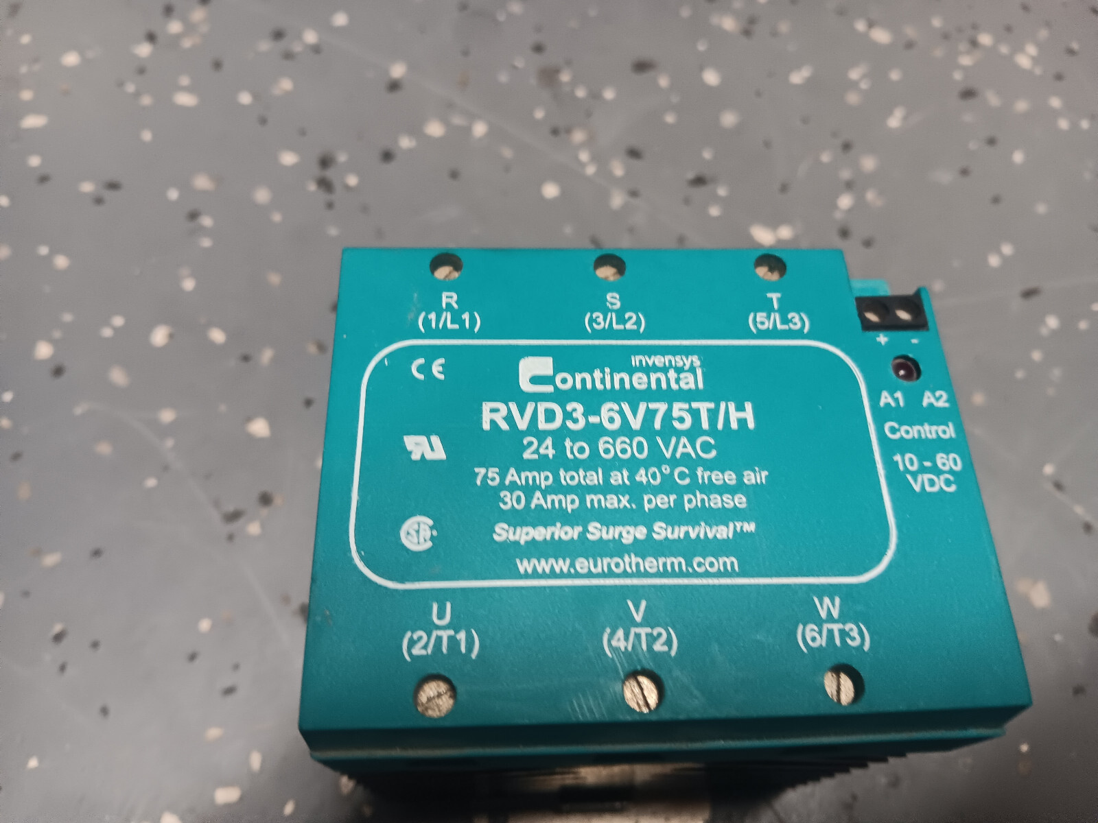 Used INVENSYS RVD3/6V75T/H / RVD36V75TH