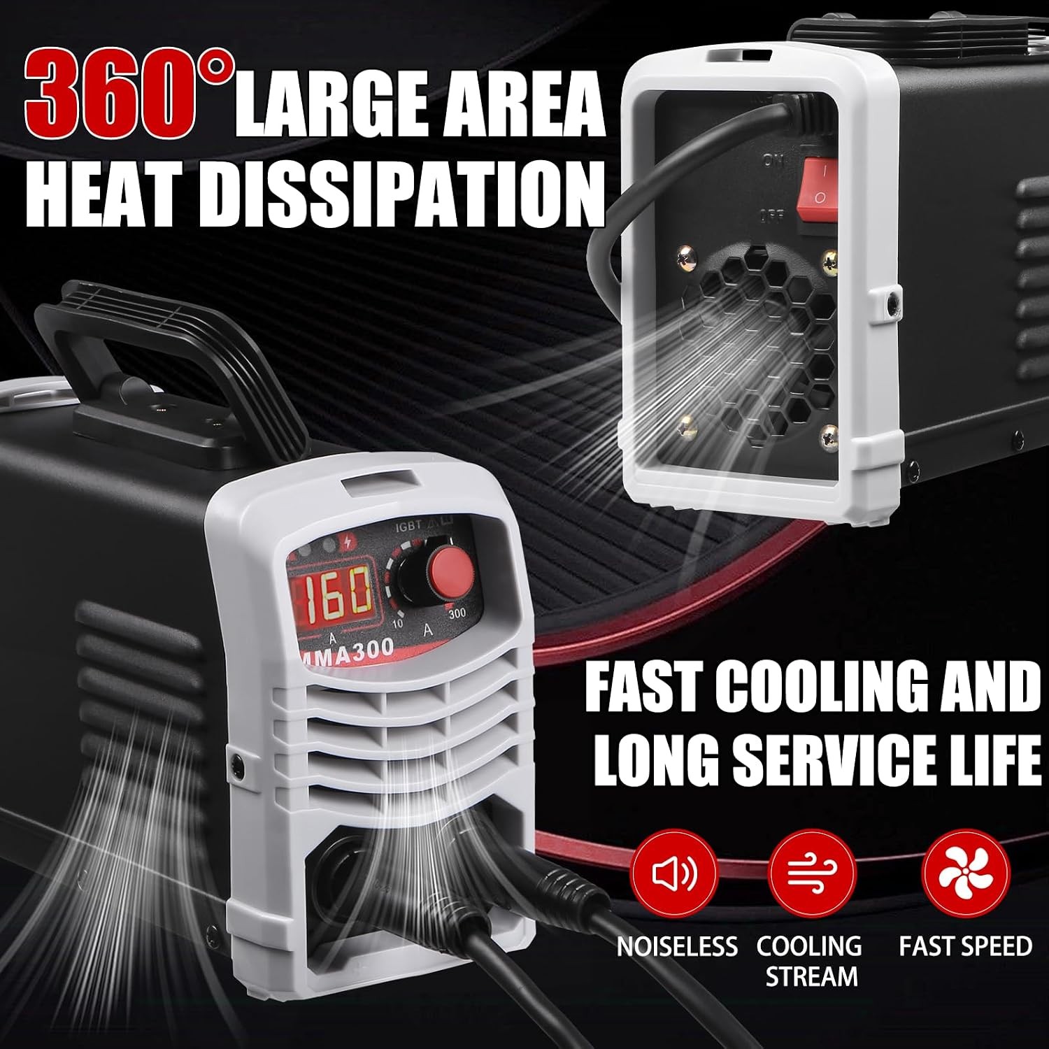 MMA300 Electric Welding Machine |Mini Portable Stick Welder |IGBT Inverter Welde