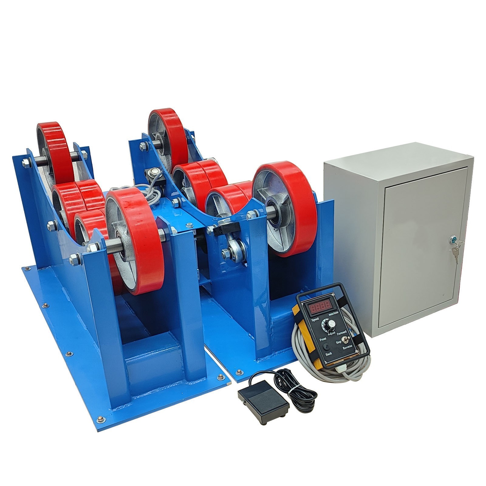Tank Turning Rolls Linkage Roller 220V Rotary Welding Positioner 3T Welding Turn