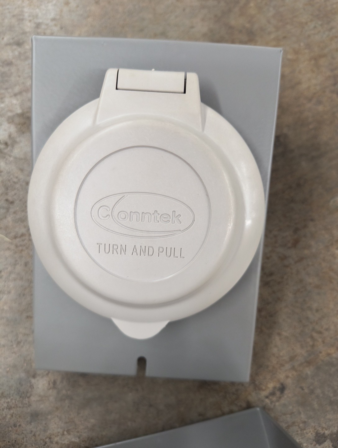 Conntek GIB1450-025 Duo-Rain Seal 50 amp Generator Power Inlet Box