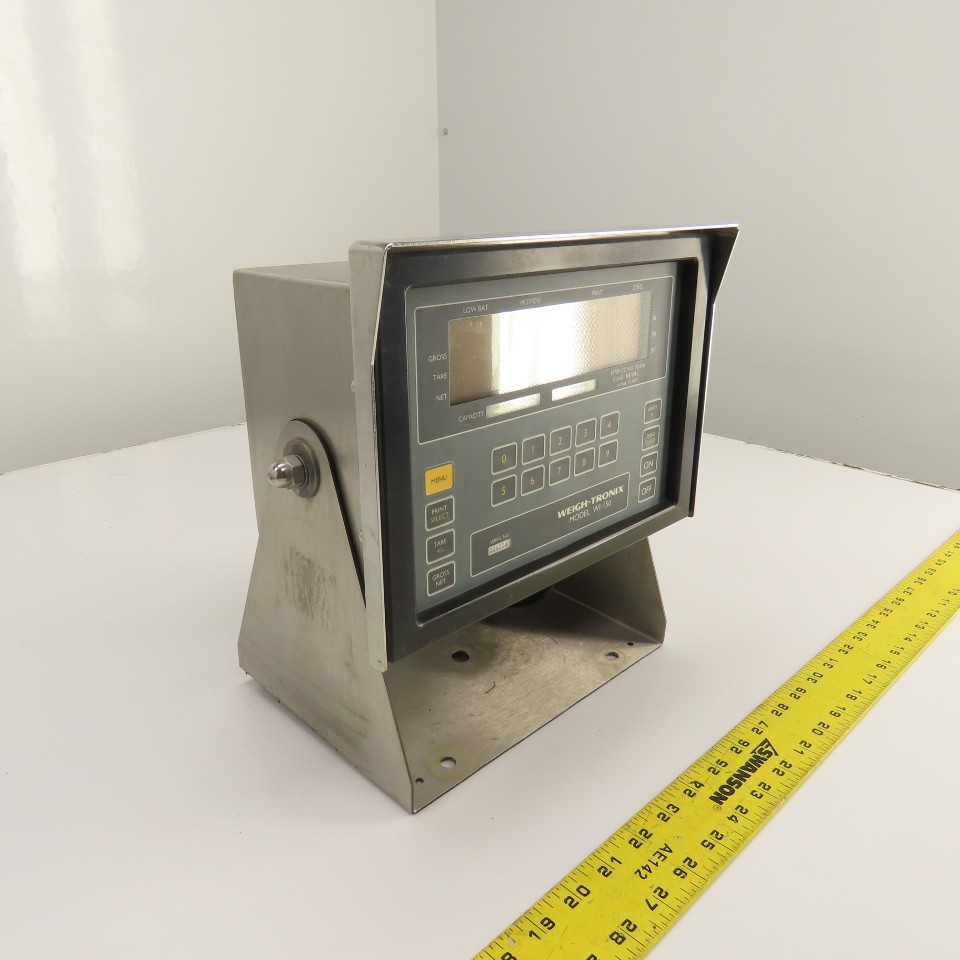 Weigh-Tronix WI-150 Digital Weight Indicator Scale Display Nema 4 (Clean)