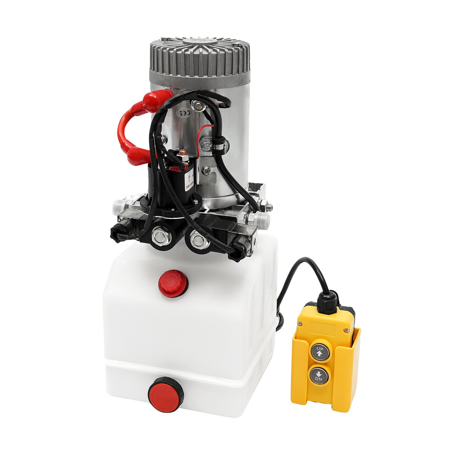 3 Quart Double Acting Hydraulic Pump Dump Trailer Reservoir 12V DC Unit Pack