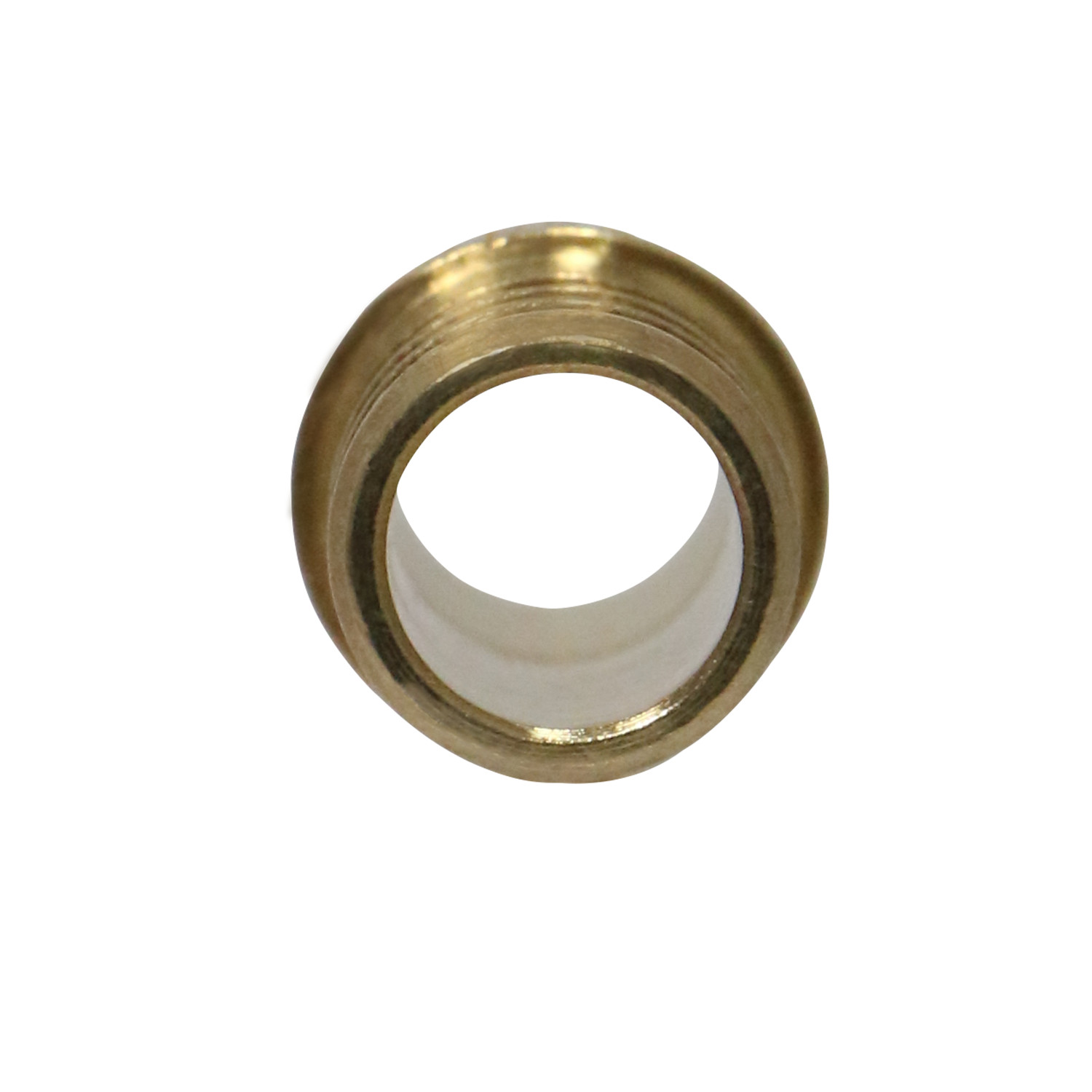 100 Pcs. 1/2″ Pex Coupling – Lead Free Brass Crimp Coupling 23-3-4=100