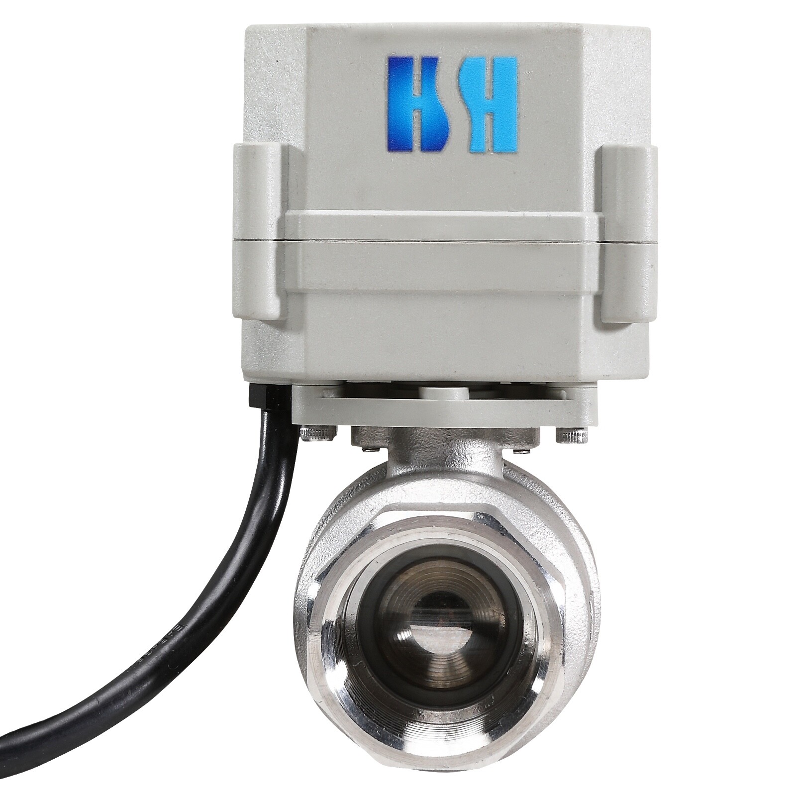 1″ 110V 120V-220VAC Stainless Steel Motorized Electric Ball Valve N/Open US Plug