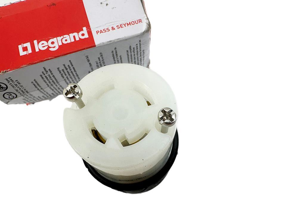 Pass & Seymour Turnlok Connector 30A, 125/250V 3P 4W L1430-C NEW FREE FAST SHIP