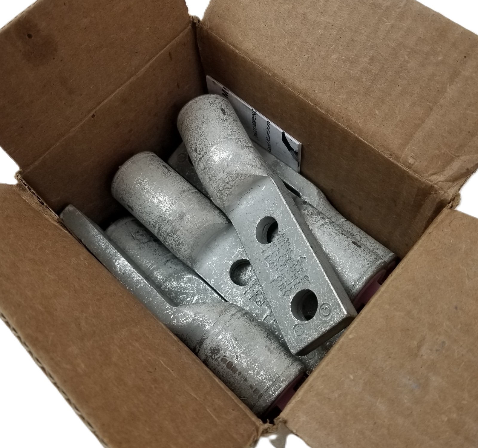 10 BURNDY YA34A3N131T12E 2Hole Lug Compression Connector Straight 750 KCMIL NEW