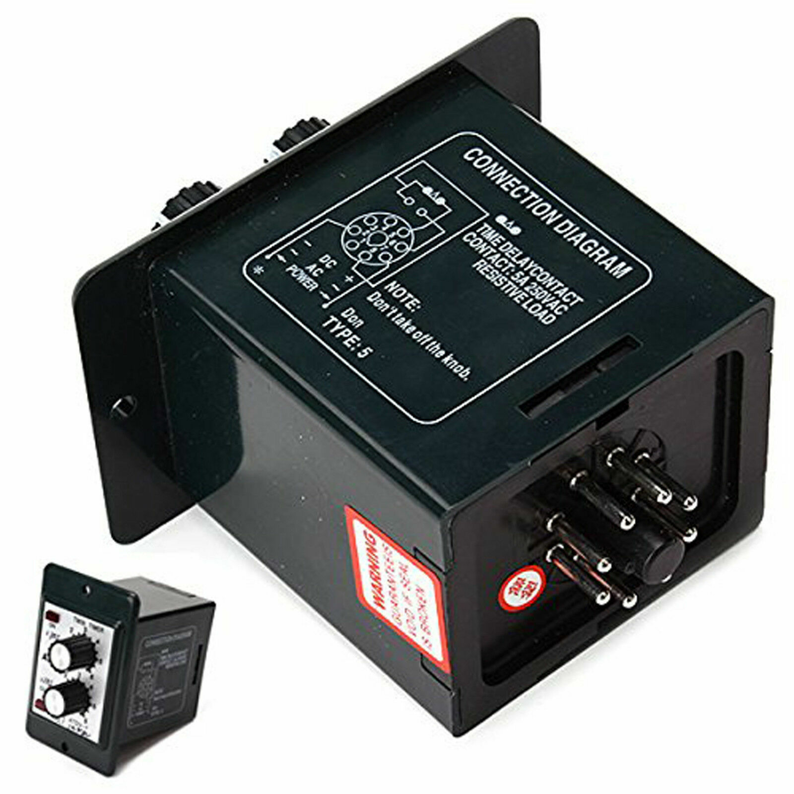 Timer ATDV-Y Double Time Delay Switch & Base Socket