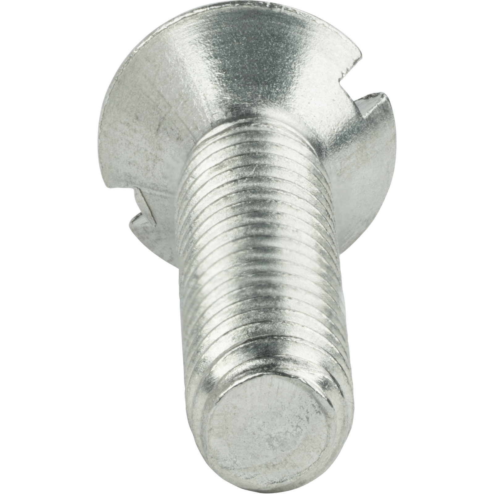 8-32 Slotted Oval Head Countersunk Machine Screws Stainless Steel 18-8 All Sizes