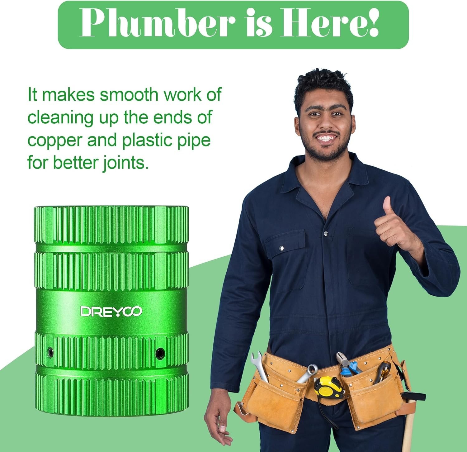 Deburring Cutters, Copper PVC Tube Reamer Tool Plumbing Tools 14» to 1-58» …