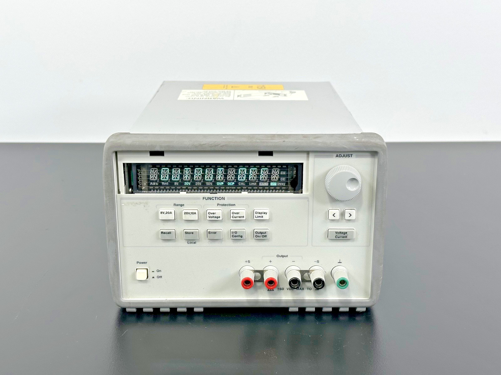 Agilent E3633A OEM DC Power Supply 8V 20A / 20V 10A Bench Power Supply
