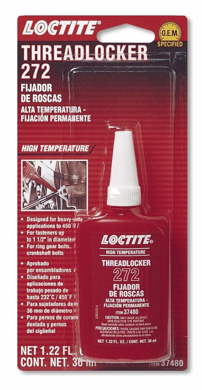 Loctite 272 36ml Red High Temperature Threadlocker (37480)