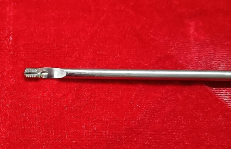 Laparoscopic Knot-Pusher Cutter 5mmx330mm Stainless Steel Best Quality Reusable