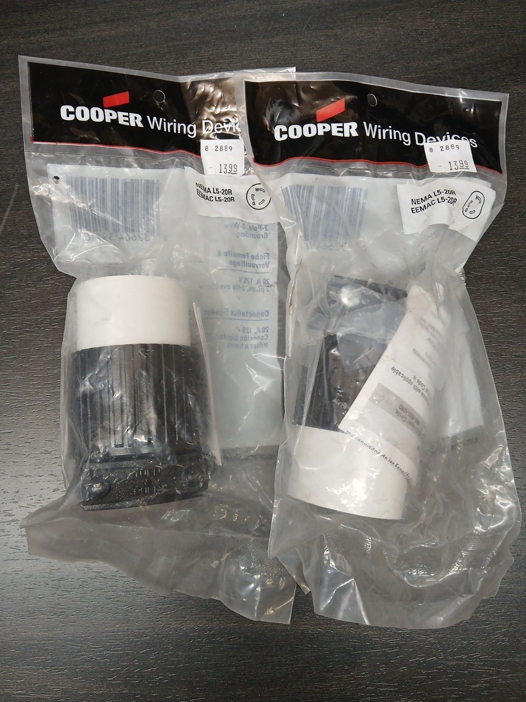 Lot of 10 NEMA L14-20P 20 Amp 125V 250V Locking Male Ground Plug Generator Cord