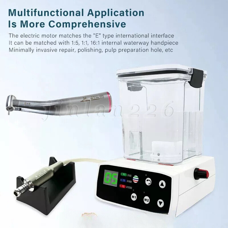 Dental Electric Motor 1:5 High Speed Handpiece Contra Angle
