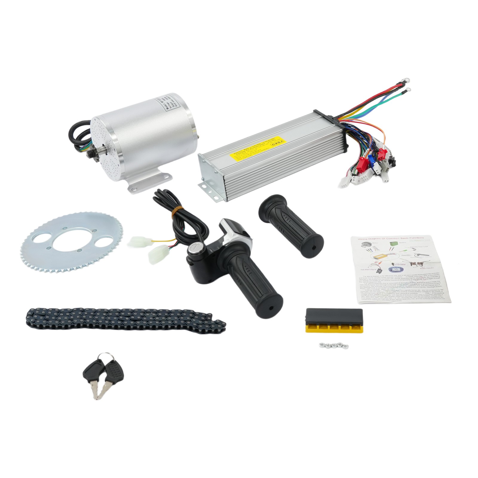 Electric Brush-less DC Motor Kits Electrical Bike Conversion Sets for Scooters
