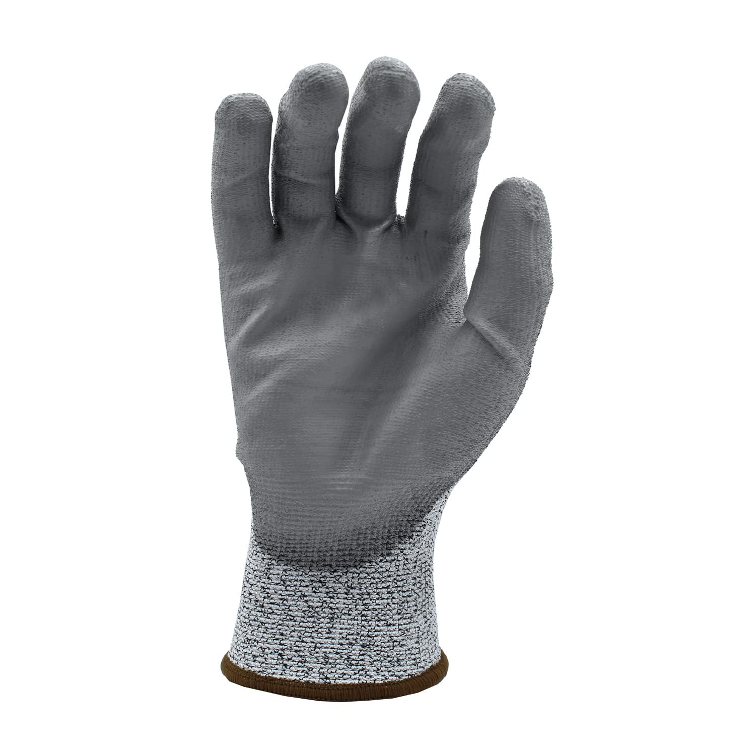 Cordova 3711G Valor Salt & Pepper 13-Gauge HPPE Shell Gloves, Gray Polyurethane