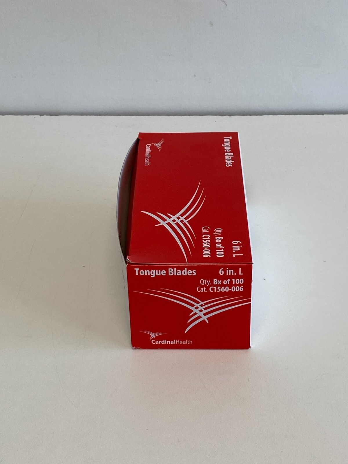 H17: 3 Boxes (100/Box) Cardinal Health C1560-006 Tongue Depressors Exp. 07-2024