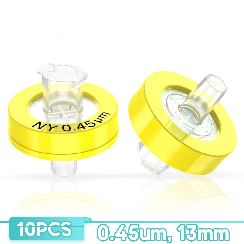 13mm 0.45μm Syringe Filter,300P[Hydrophilic Nylon Membrane]Laboratory Filtration