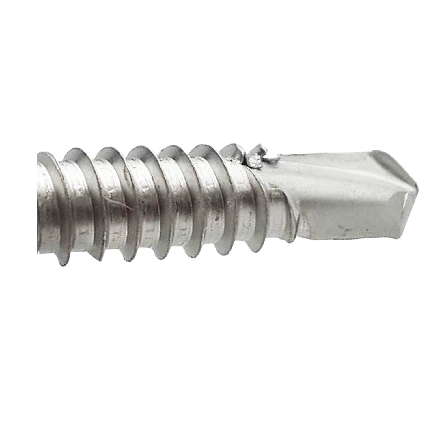 #12 x 2-1/2″ Hex Head Self Drilling Metal Tek Screws Stainless Steel Qty 1000
