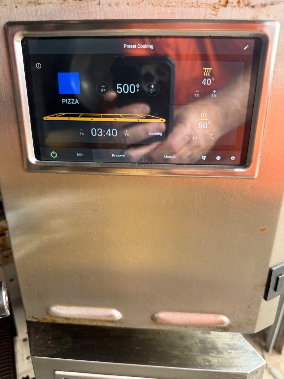 2025 TURBOCHEF HHC2020 TRIPLE STACK ELECTRIC CONVEYOR PIZZA OVEN. WORKS GREAT!