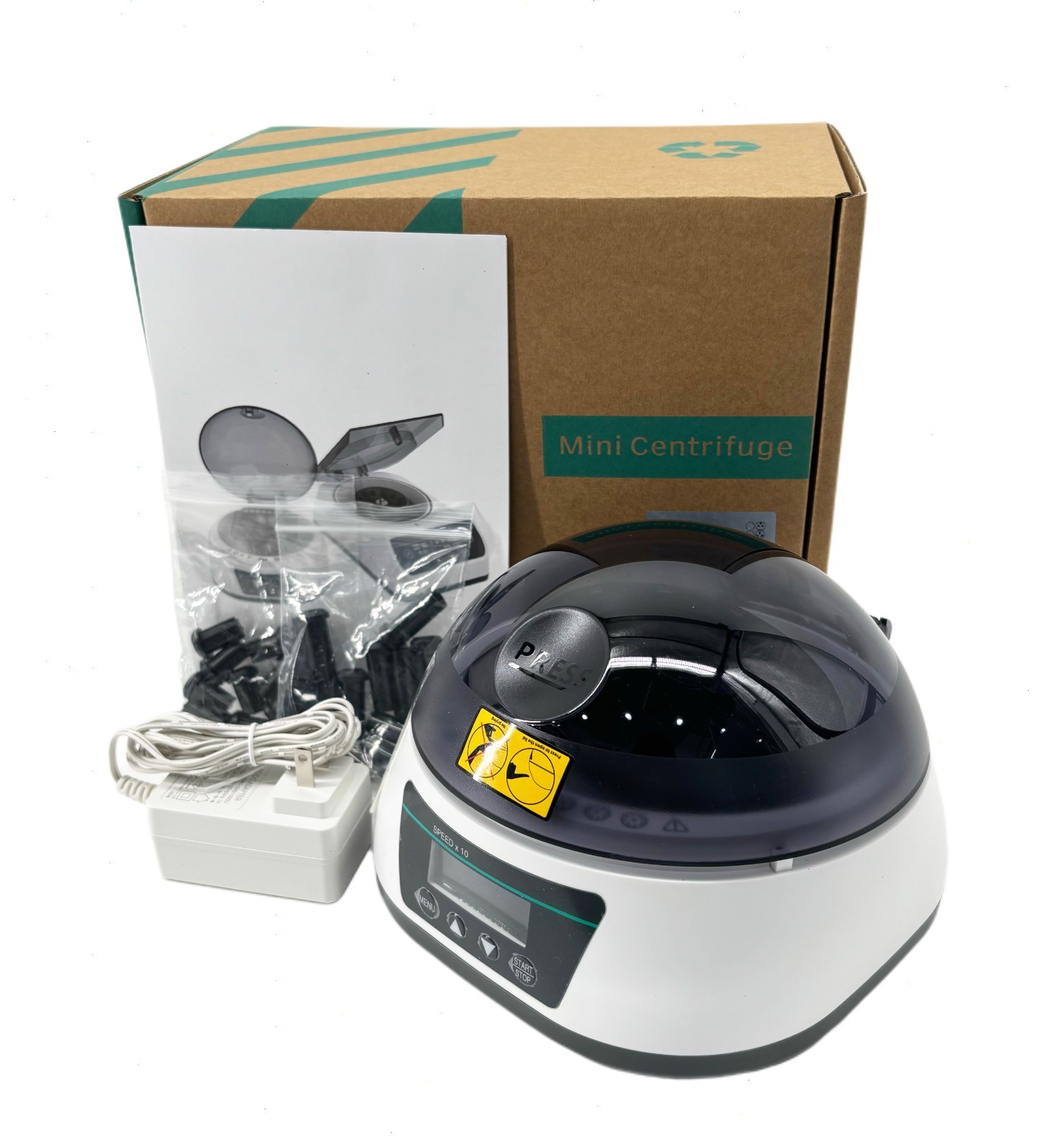 Microhematocrit Blood Centrifuge Microcentrifuge with Hematocrit Capillary Rotor
