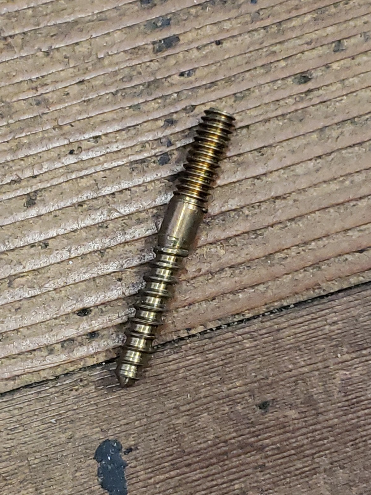 1/4-20 x 2″ NAVAL BRASS HANGER BOLT VINTAGE MADE IN USA NEW Quantity 1