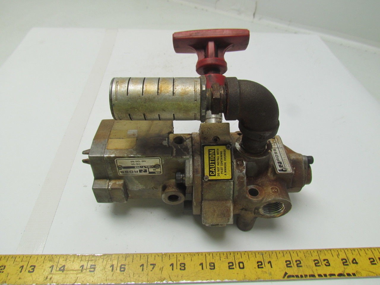 Ross 2773A4082 Solenoid Pilot valve w/L-O-X Control 1/2″NPT Ports