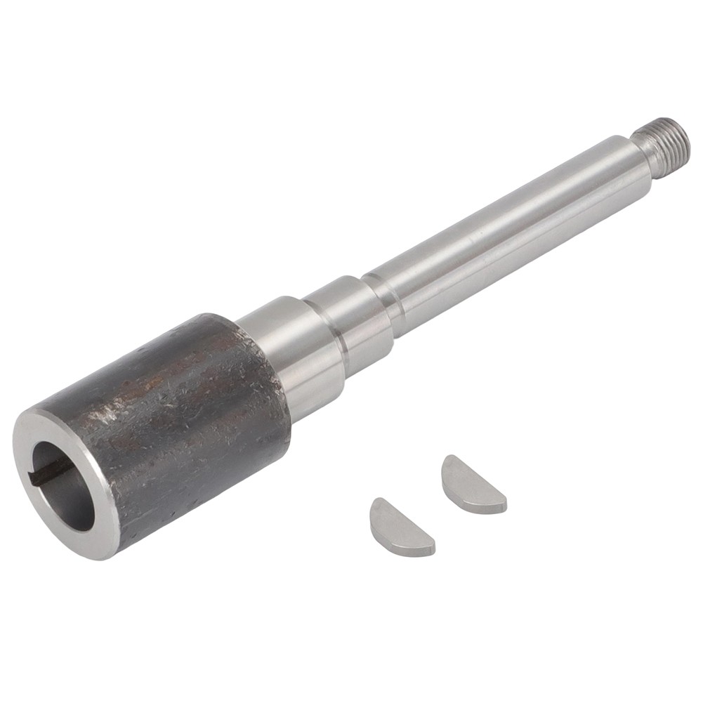 Steel Shaft Extension with 2 Key for Elect Standard Power Feed Milling Machines
