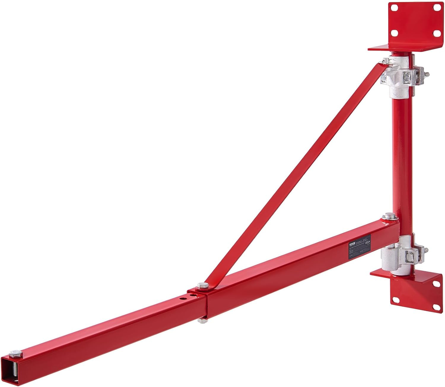 Heavy-Duty Wall Mount Jib Crane – 1320 Lbs Electric Hoist with 180° Swivel Arm