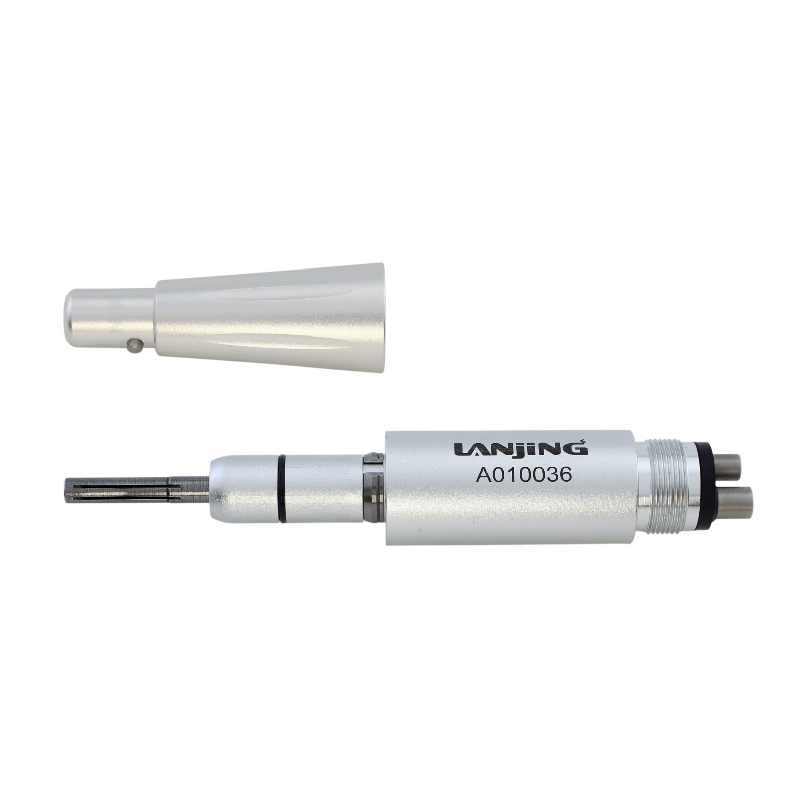 Dental Hygiene Prophy Air Motor Handpiece 4 Hole 3 Nose Cone 360 Degree Swivel