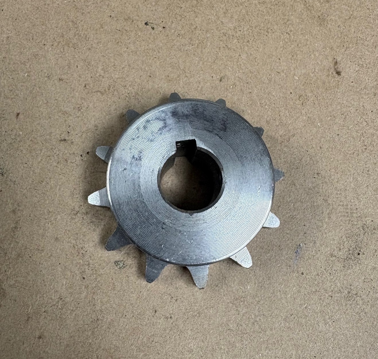 40B12 15MM BORE ROLLER CHAIN SPROCKET WITH KEYWAY #40 CHAIN 12 TEETH