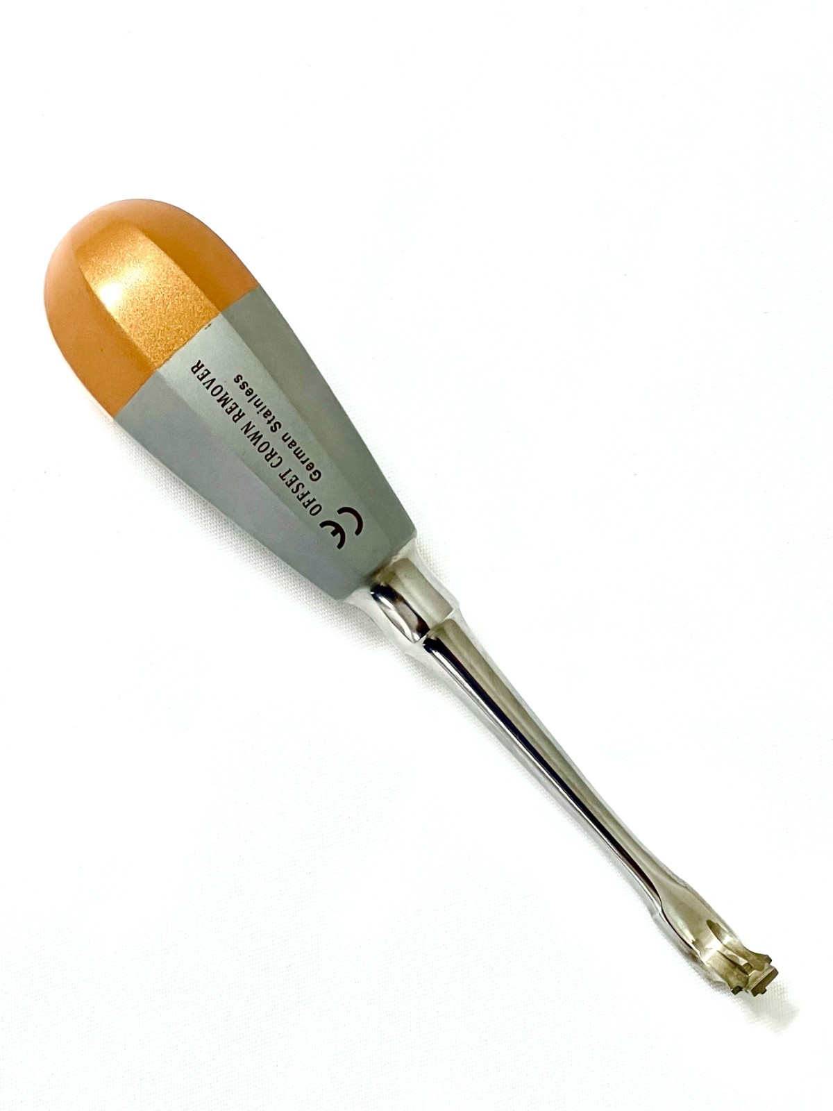 GERMAN CROWN REMOVER -Offset Crown Splitter Remover Elevator Handle Dental