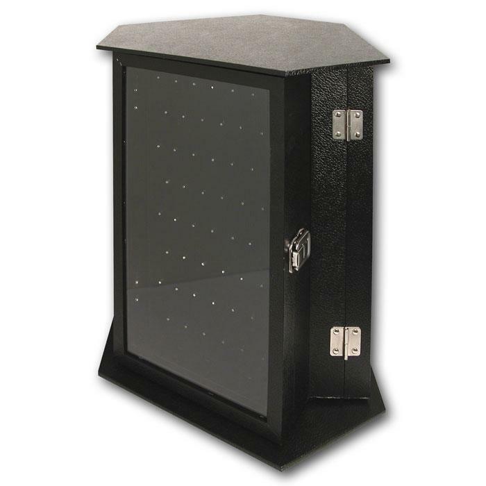Rotating Body Jewelry Display Case with Locks Holds 156 Pieces