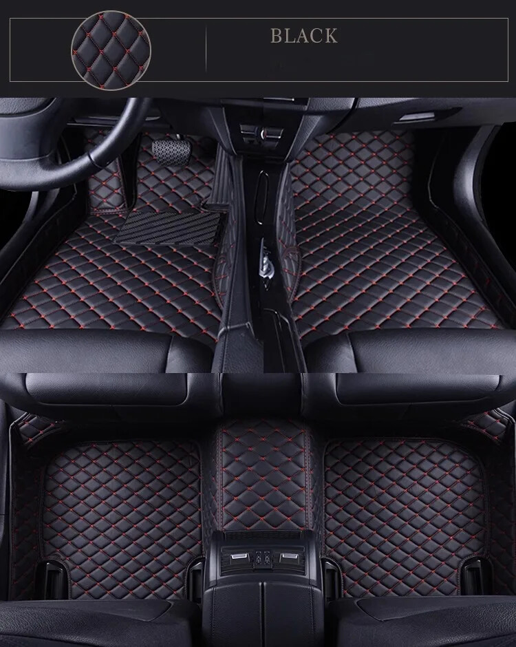 Custom 3D Car Floor Mats for Hyundai Santa Fe 5 Seat Azera Interior Auto Carpets