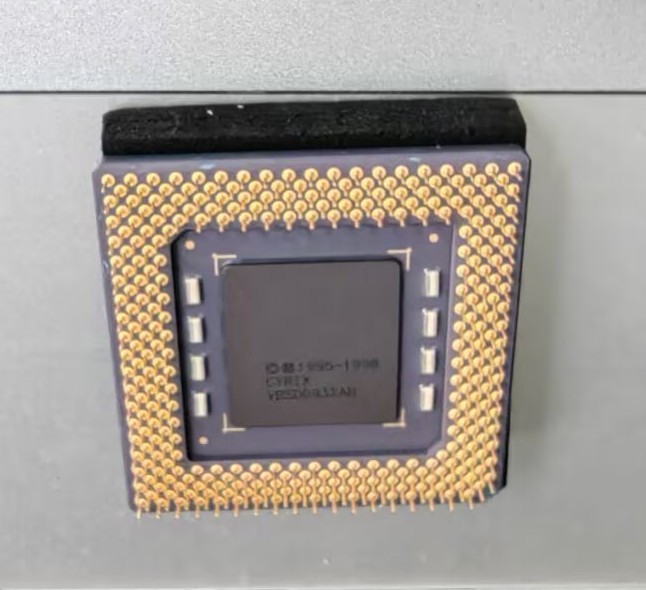 QTY=1PCS CYRIX MII-400GP 95MHZ BUS 3.0X 2.2V Used CPU DHL/FEDEX/UPS