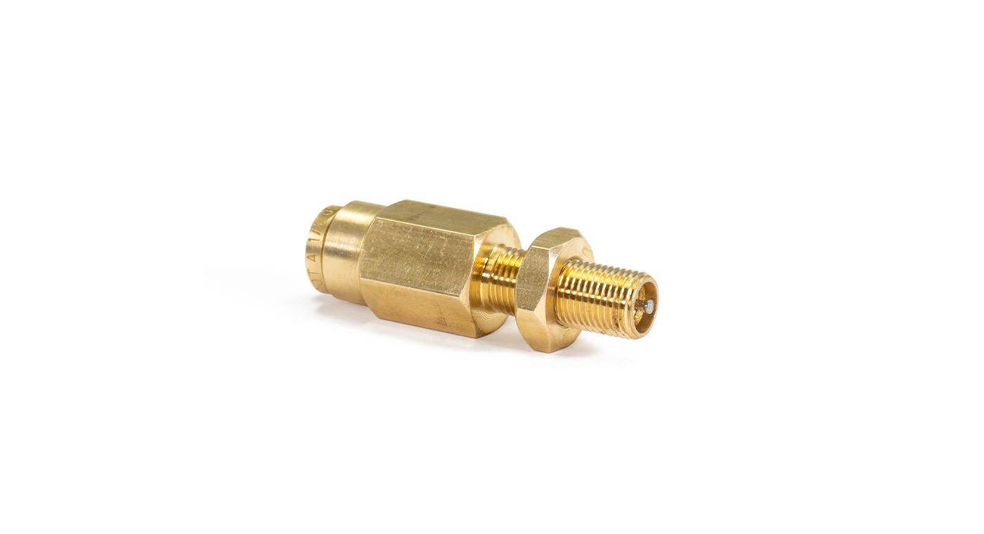 1/4″ Air Line Push to Connect to Schrader Valve Pneumatic Fitting