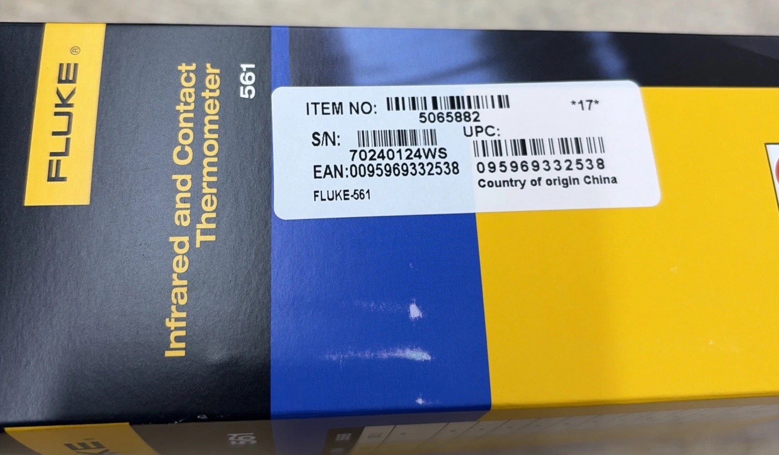 Fluke 561 HVAC Infrared & Contact Thermometer 40°F to 1022°F