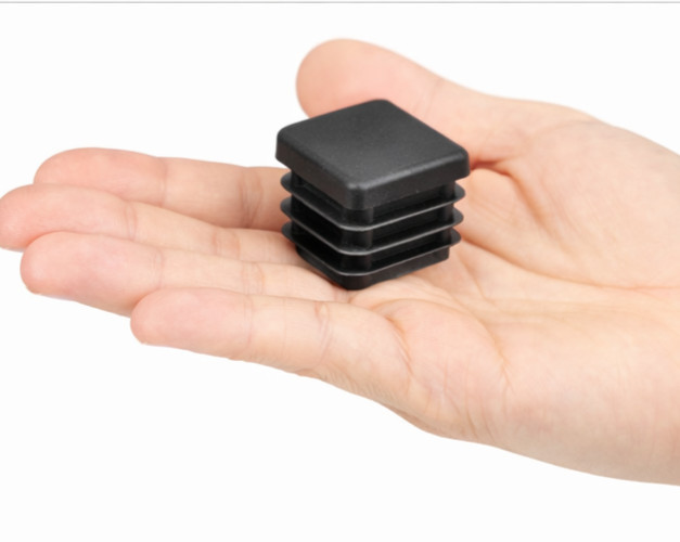 3/4″ Inch Square Tube End Plug 3/4″ Chair Glide Blanking Insert Plug Black