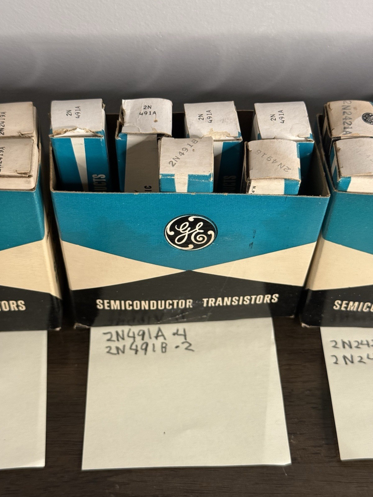 Vintage GE Germanium Transistor Collection – NOS
