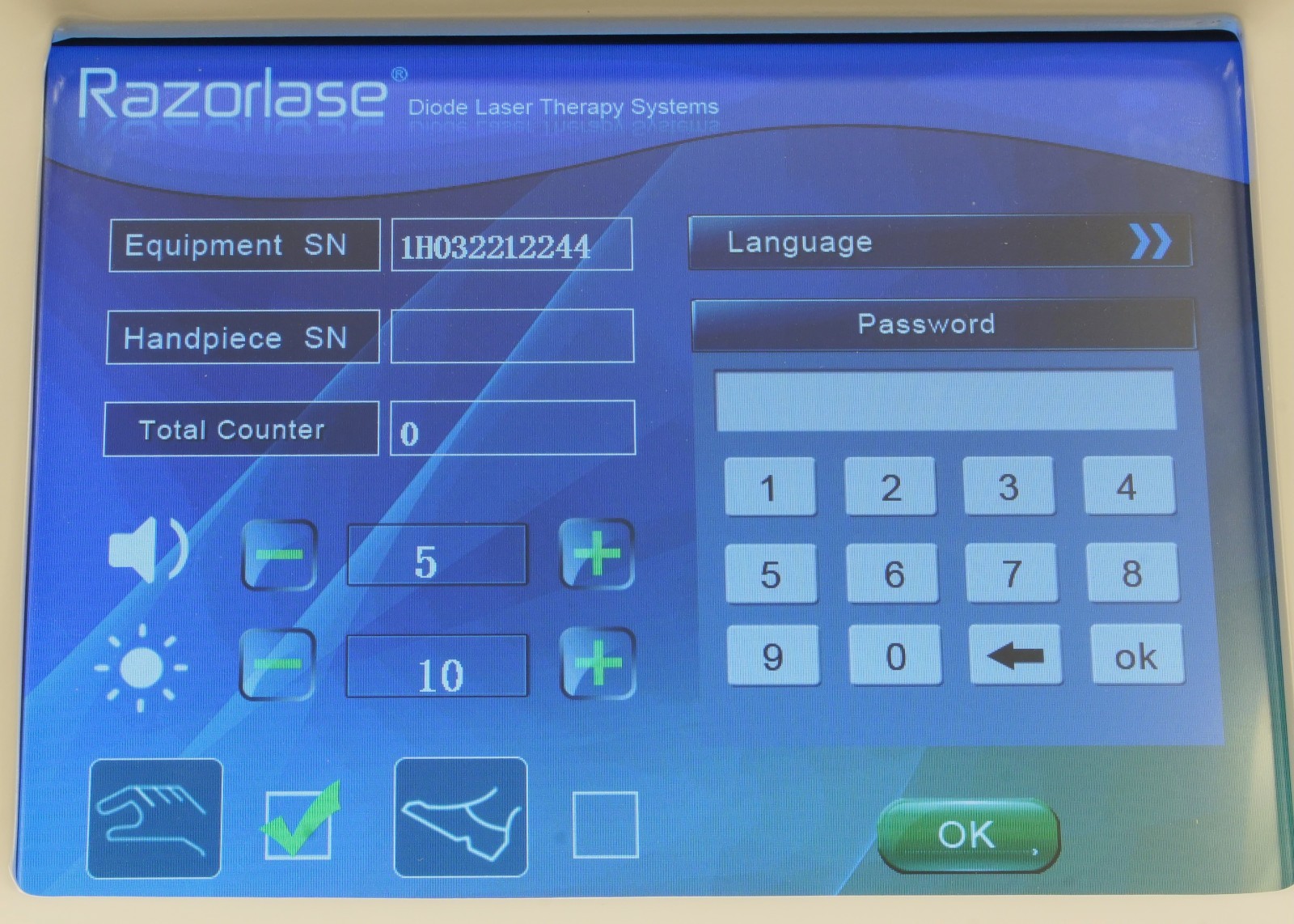 Sincoheren SDL-C Razorlase Diode Laser Therapy System (FA1)