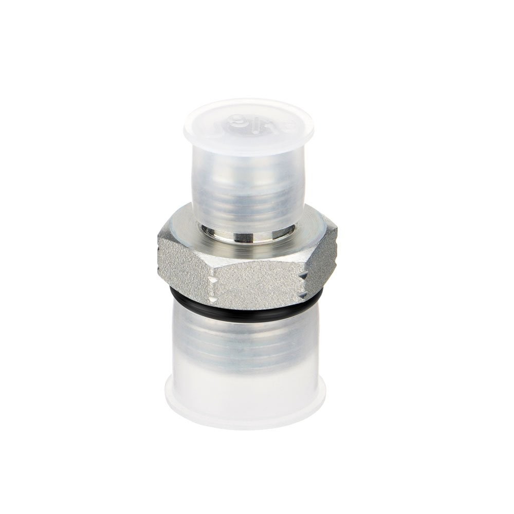 10 Pack 3/8″ JIC 37° Male x #8 SAE/ORB Male Hydraulic Hose Adapter Fittings New